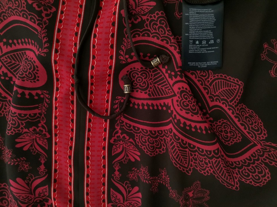 Mexx Size 38 Color Brązowy Odkryte Ramiona Sukienka Maxi Bezrękawnik Długa