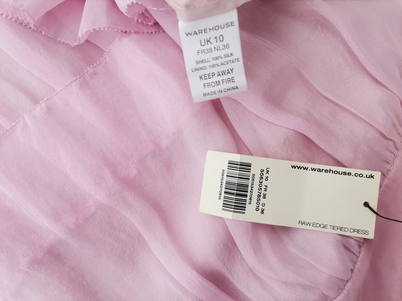 Warehouse Size 10 (36) Color Różowy W serek Suknia Balowa Sukienka Wieczorowa Bezrękawnik Do Kolan Fabric Jedwab 100%