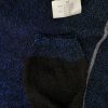 B Vintage Size 36 Color Niebieski W łódkę Sweter Długi rękaw Fabric Wiskoza Cienka dzianina