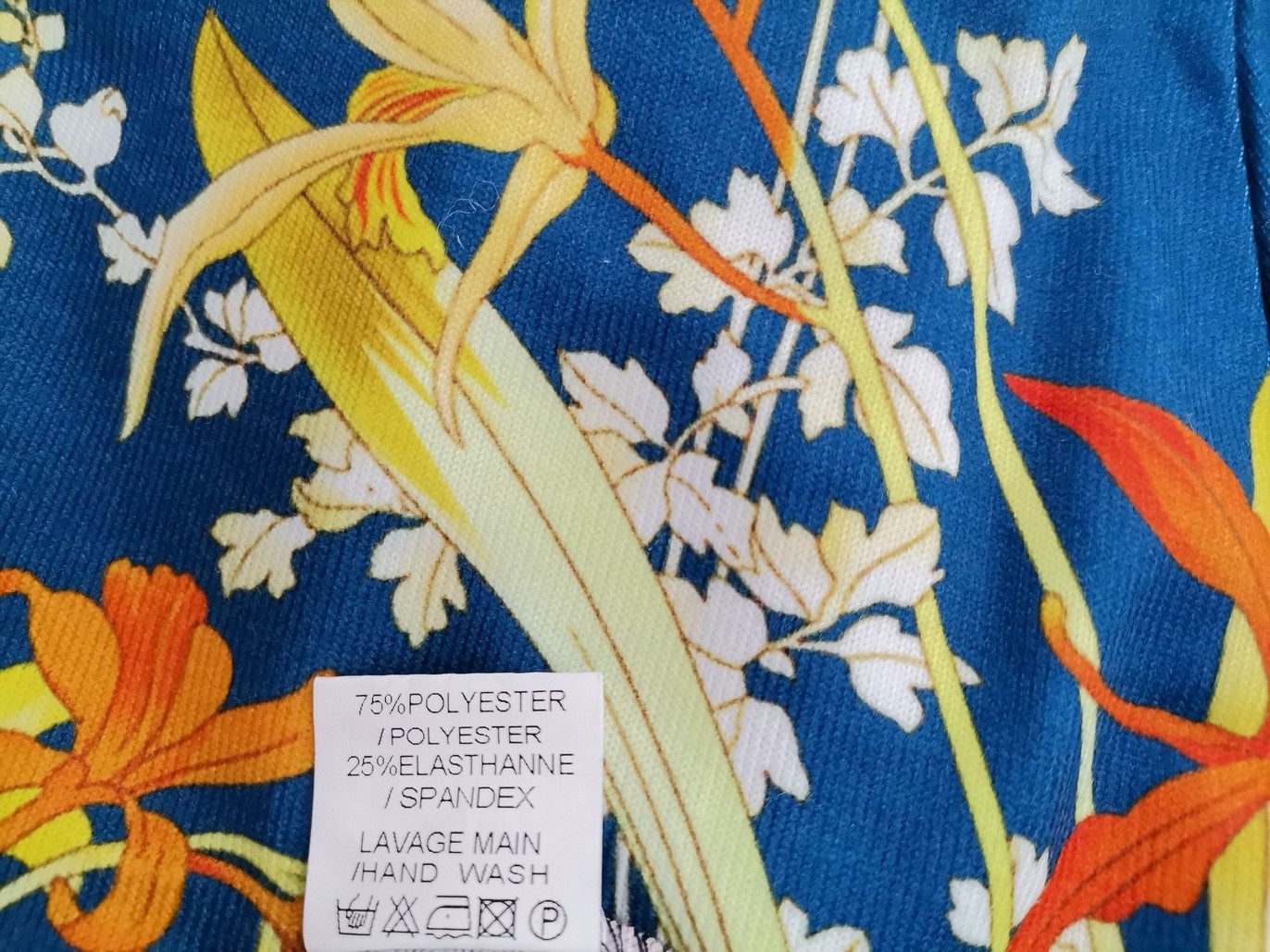 101 Idees Size S/M Color Granatowy Pasy W serek Sukienka Prosta Długi rękaw Do Kolan