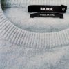 BIK BOK Size XS Color Niebieski Crew Neck Sukienka Sweterkowa Długi rękaw Do Kolan Fabric Akryl