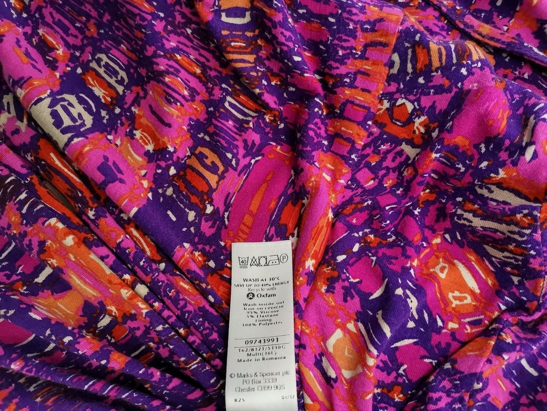 Size L Color Fioletowy W serek Sukienka Maxi Bezrękawnik Długa Fabric Wiskoza