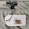 Brave Soul Size S Color Szary Okrągły dekolt Sukienka Prosta Krótki rękaw Do Kolan Fabric Bawełna 100%