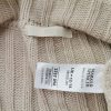 Marks&spencer Size 12/14 (M) Color Beżowy Męski Sweter Rozpinany Długi rękaw Fabric Akryl