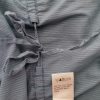 B.YOUNG Size 40 Color Niebieski Pasy Split Crew Neck Tunika Bluzka Rękaw 3/4 Fabric Bawełna 100%