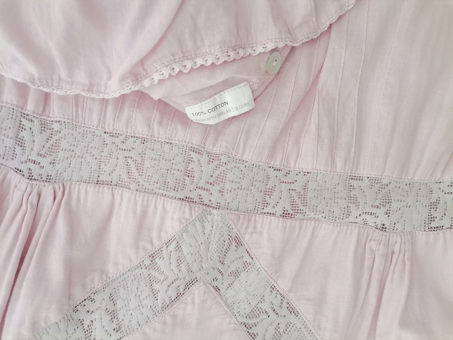 Lysgaard Size XL Color Różowy W serek Sukienka Maxi Bezrękawnik Długa Fabric Bawełna 100%