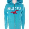 Hollister Size L Color Niebieski Bluza Męska Długi rękaw