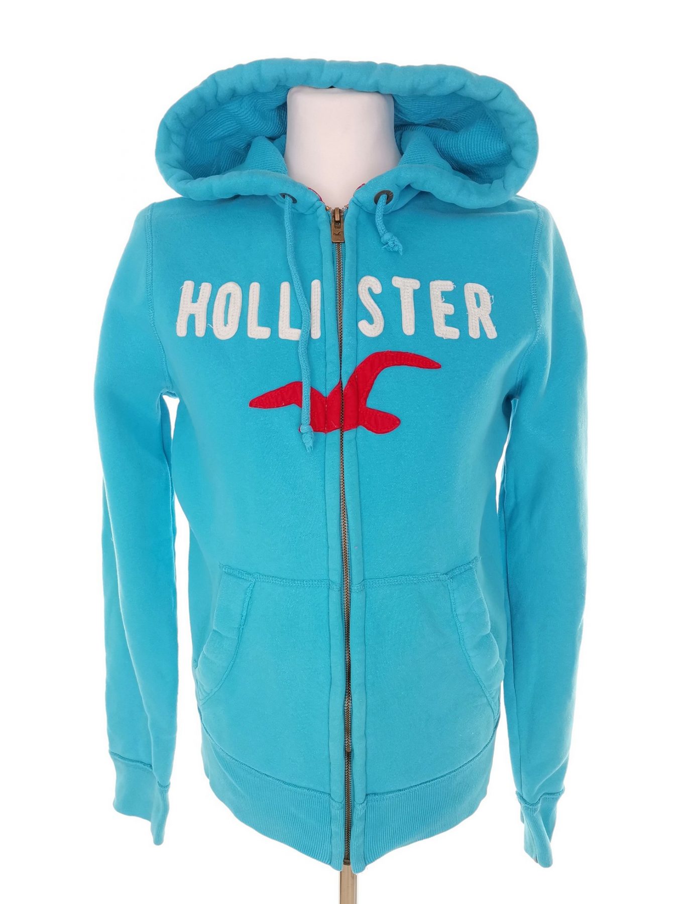 Hollister Size L Color Niebieski Bluza Męska Długi rękaw