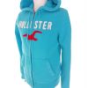 Hollister Size L Color Niebieski Bluza Męska Długi rękaw