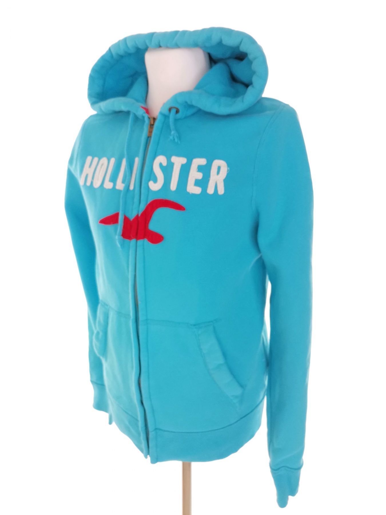 Hollister Size L Color Niebieski Bluza Męska Długi rękaw