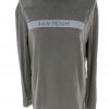 G-Star Raw Size XXL Color Szary Męski Sweter Długi rękaw Fabric Bawełna 100%